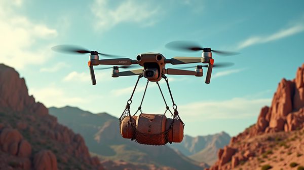 Drone avec capacité de charge : tout savoir sur le transport aérien de charges lourdes